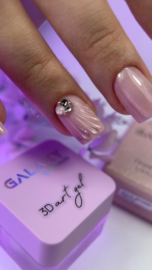 Объемный гель для дизайна 3D art gel Galaxy,5g