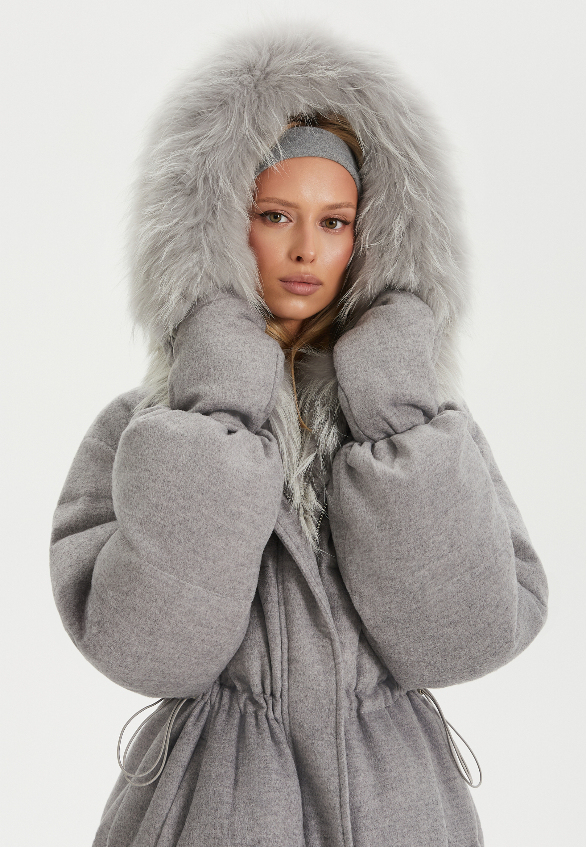 Удлиненный пуховик Cozy