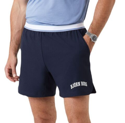 Мужские теннисные шорты Björn Borg Borg Short Graphic Shorts - night sky