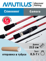 Спиннинг Gamora GMS-702UL 213см 0.5-7гр