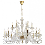 Подвесная люстра Newport ANNABELLE 8576+12/C gold polished
