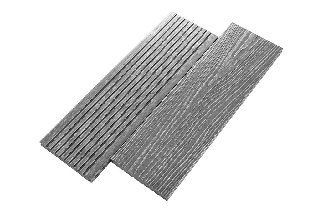 Террасная доска UnoDeck Solid - Серый 4м