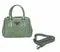 Мини-сумка-тоут Prada Galleria с кристаллами зеленый