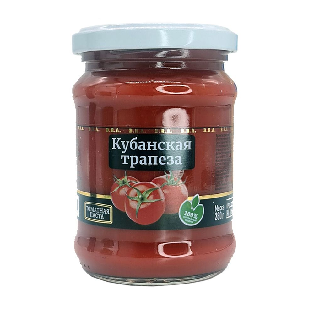 Кубань Томатная Паста Королевская Трапеза Королевский вкус 280гр