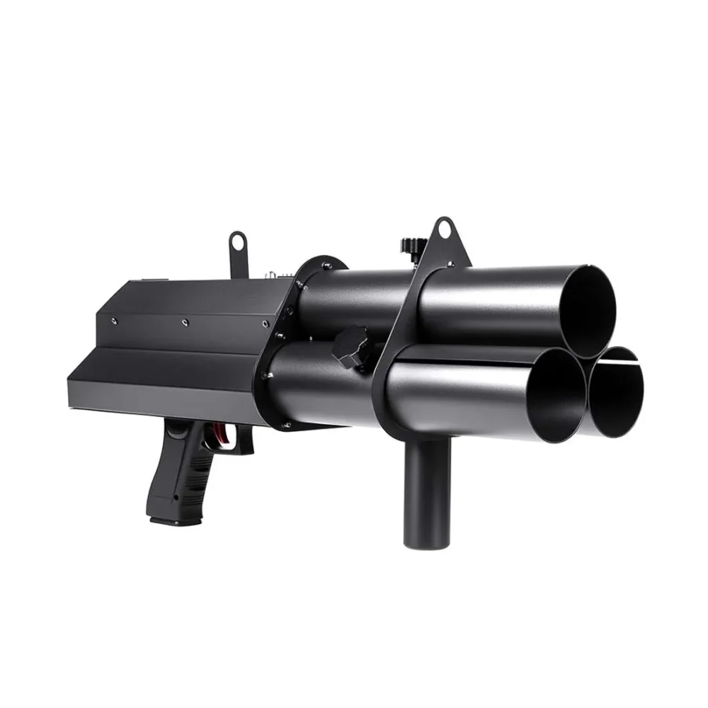 Ручной аккумуляторный конфетти-пистолет MOKA SFX MK-CN11 (3 ствола, 8-10 м)