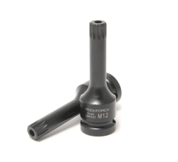 Головка-бита SPLINE ударная M12 с отверстием, 1/2'' RockForce##Rock FORCE RF-24807812T