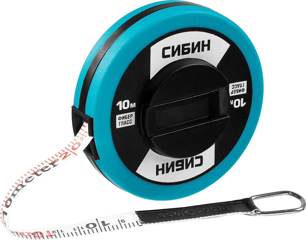 СИБИН 10 м, фиберглассовая мерная лента (34154-10)