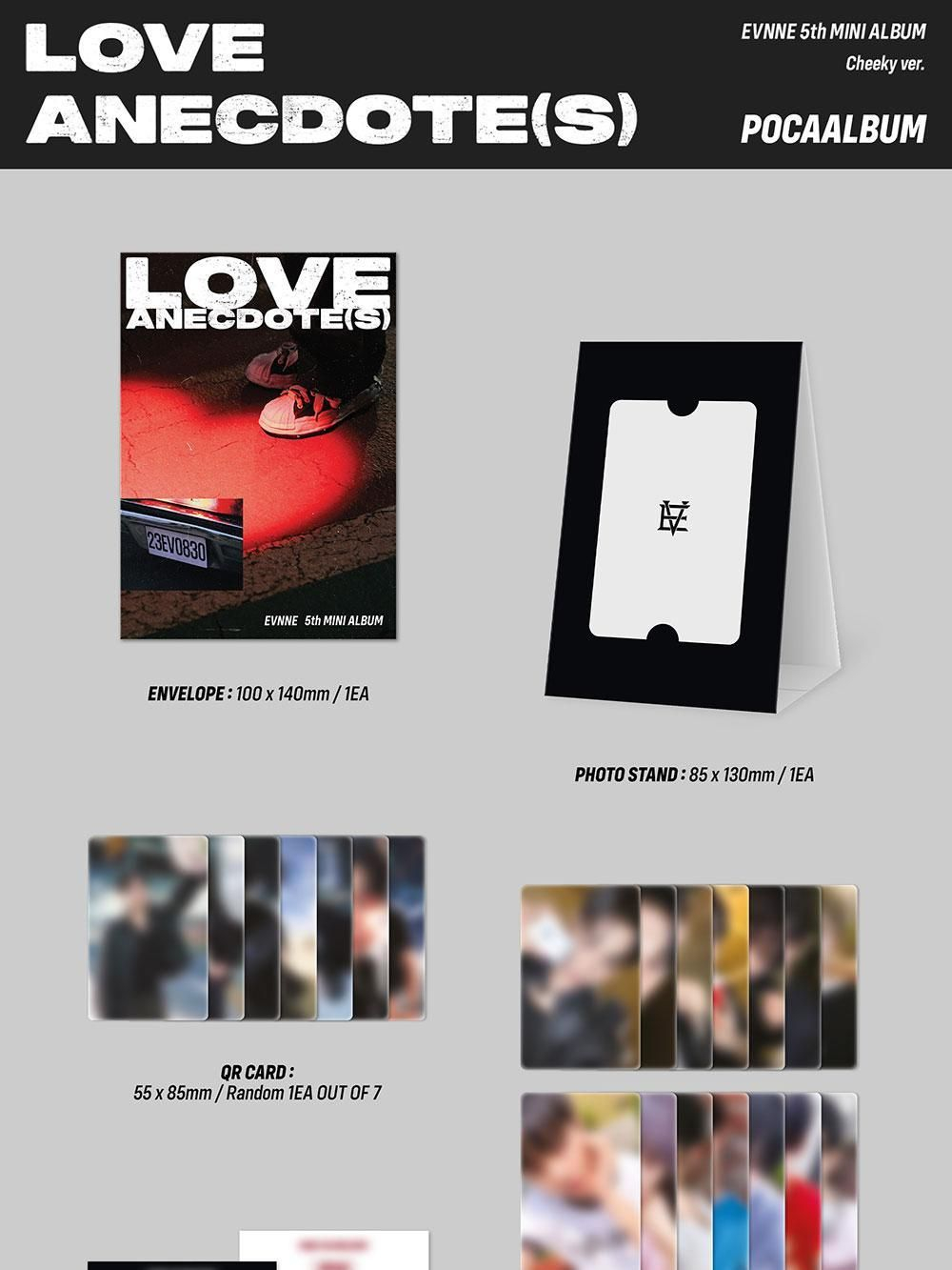 Альбом EVNNE - LOVE ANECDOTE(S) 5th Mini Album POCA RANDOM