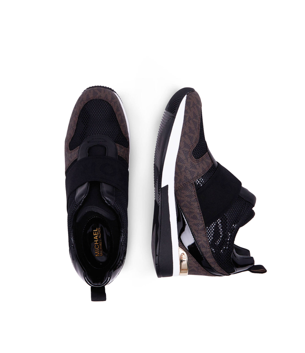 кроссовки maven слипоны trainer Michael Kors - коричневый(43F2MVFP2A)