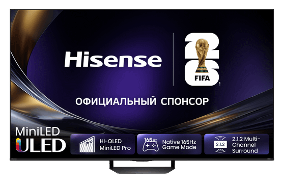 ЖК телевизор Hisense 55U7S PRO(UHD Smart,frameless)