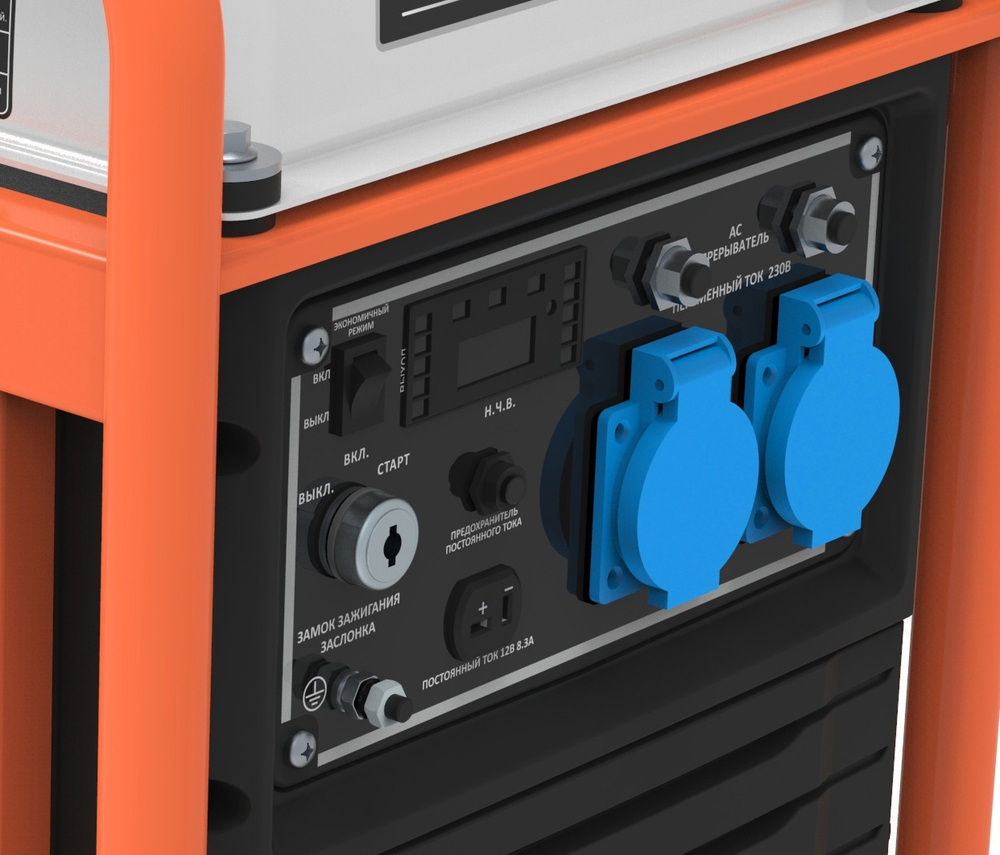 Генератор бензиновый инверторный Zongshen BPB 4500 E 1T90DFB51