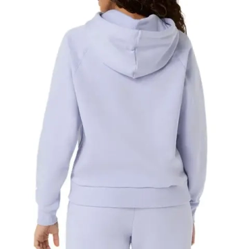 Женская Кофта теннисная Asics Logo Fleece Pullover Hoodie - fresh air