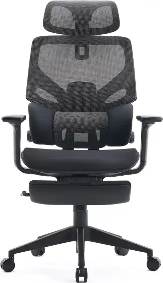 Кресло Cactus CS-CHR-MC01 серый сиденье черный с подголов. крестов.
