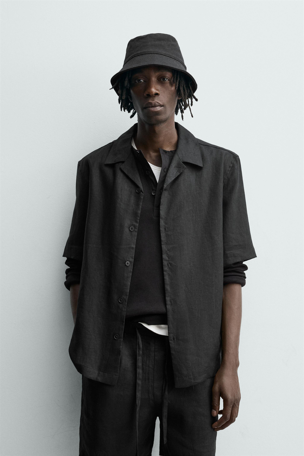 РУБАШКА RELAXED FIT ИЗ 100% ЛЬНА — ZARA · 5070/904