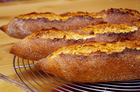 Багеты с ржаной мукой