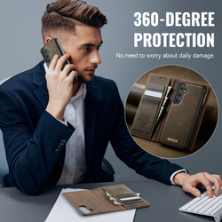 Чехол-кошелек CaseMe 2 in 1 MagSafe Samsung Galaxy S25