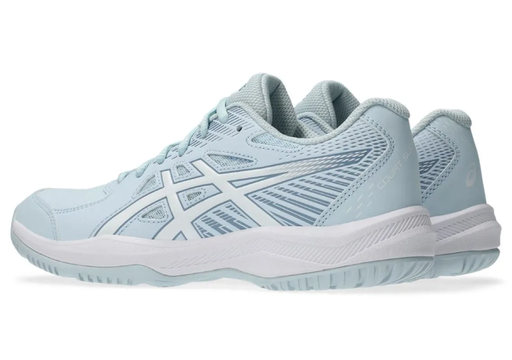 Женские Кроссовки теннисные Asics Court Slide 4 - sky/white