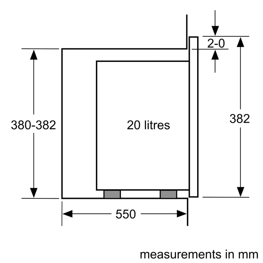 Встраиваемая микроволновая печь Bosch BEL524MS0