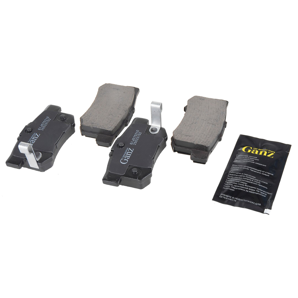 Колодки задние PRO-Line Ceramic Haval H6/BYD F6/HONDA ACCORD/CIVIC GANZ GIJ07021C