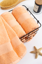 Полотенце махровое, г/к, 70х140, арт. 70-140 BS, 460 гр/м2, цвет: 028-персиковый,