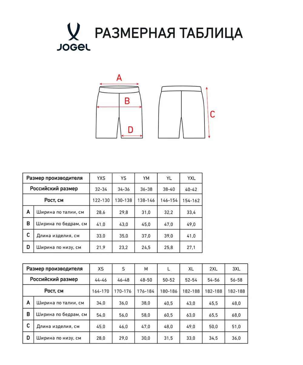 Шорты игровые Jogel PerFormDRY Spartak 25 Third Shorts, черный