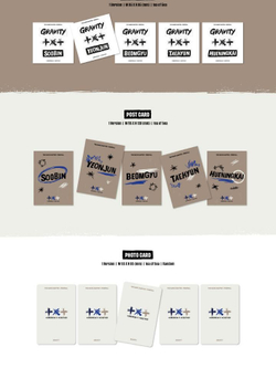 Альбом TXT - THE NAME CHAPTER: FREEFALL GRAVITY Version 5 Edition SET