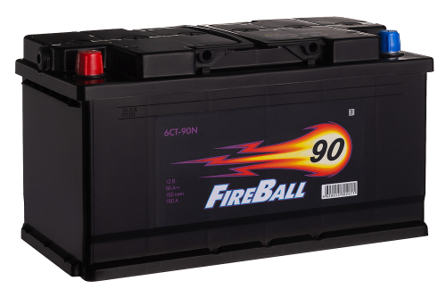 Купить Аккумулятор 6СТ-90 А.ч., (1) п.п. N, Fire Ball( высокий )