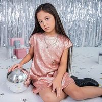 Платье с пайетками "Кварц" подростковое