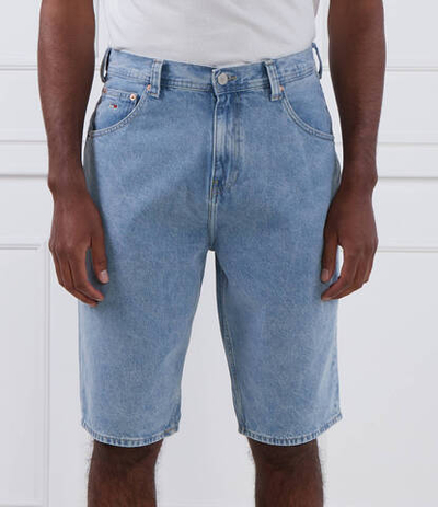 Шорты AIDEN BAGGY DENIM SHORT BG0014 Tommy Jeans - голубой(DM0DM16156)