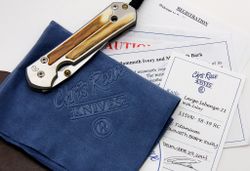 Нож Chris Reeve Knives Large Sebenza 21 Mammoth Bark Inlayфотография - 9
