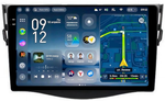 Магнитола для Toyota RAV4 3 2005-2012, Vanguard - Teyes CC4-PRO монитор 9.5" 2K QLED на Android 13, Быстрейшая, Snapdragon 778G, ИИ, CarPlay, DSP, 4G SIM-слот