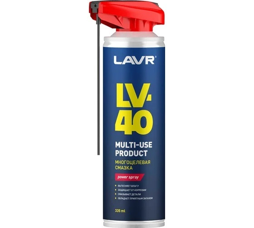 Многоцелевая смазка LAVR LV-40, 335 мл LN2429