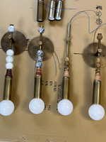 Chandelier Talisman by Apparatus (14 lampshades)