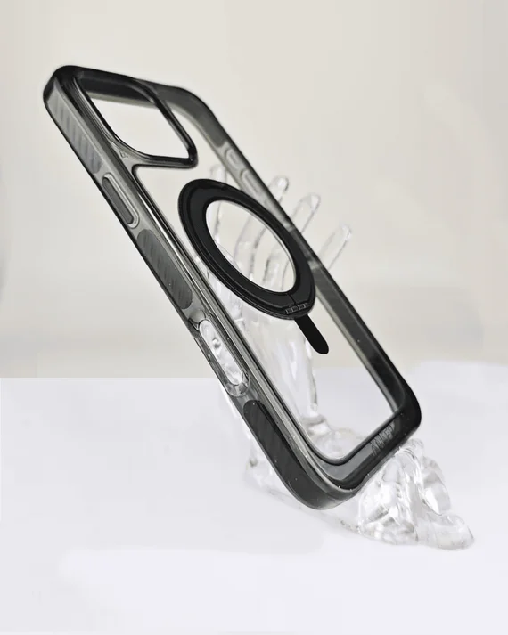 Чехол Anker MagGo Magnetic Case with Stand для Apple IPhone 16 Pro Max Черный (Black Stone)