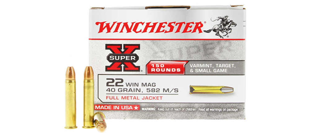 .22 WMR Winchester FMJ 2,6 гр.