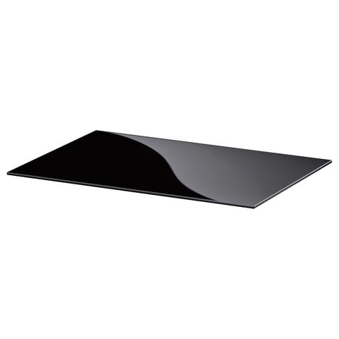 Верхняя панель IKEA BESTA (БЕСТО), Стекло, Черный, 60x40 см