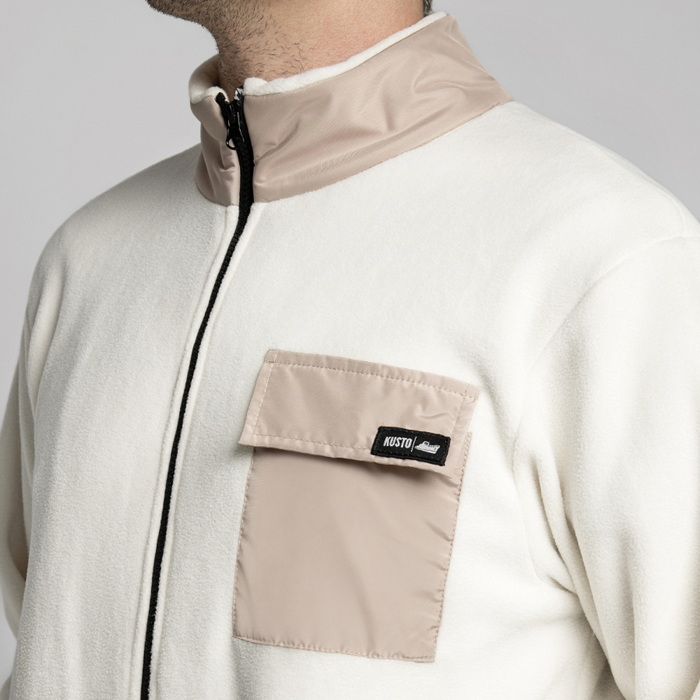 Fleece Full Zip Milky