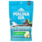 Mauna Loa, сухая обжаренная макадамия, чеснок и лук, 113 г (4 унции)