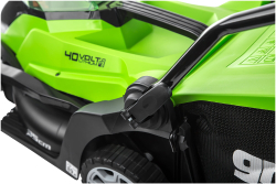 Газонокосилка аккум. GREENWORKS G40LM35 40В,35см,20–70 мм,до 400 м² от 4 Ач,без АКБ и ЗУ (2501907)