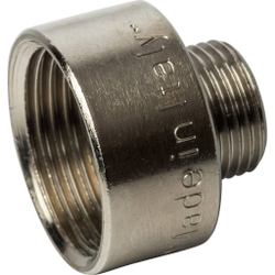 Переходник, ВР/НР никелированная       3/4"х 3/8"
