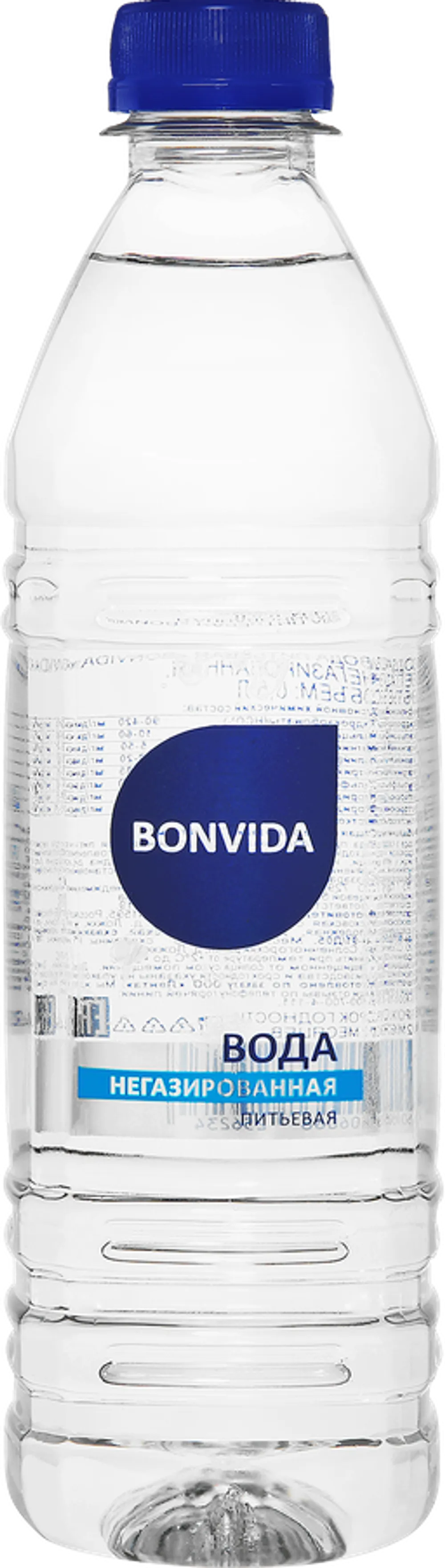 Вода питьевая BONVIDA Артезианская газ. ст. (Россия) 0.75L