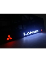 LED рамка под госномер для авто. С индивидуальным дизайном.