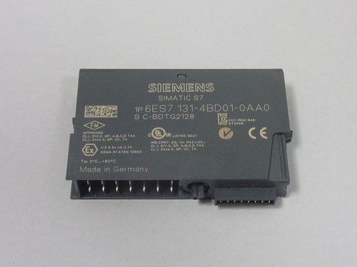 Б/у SIEMENS 6ES7131-4BD01-0AA0