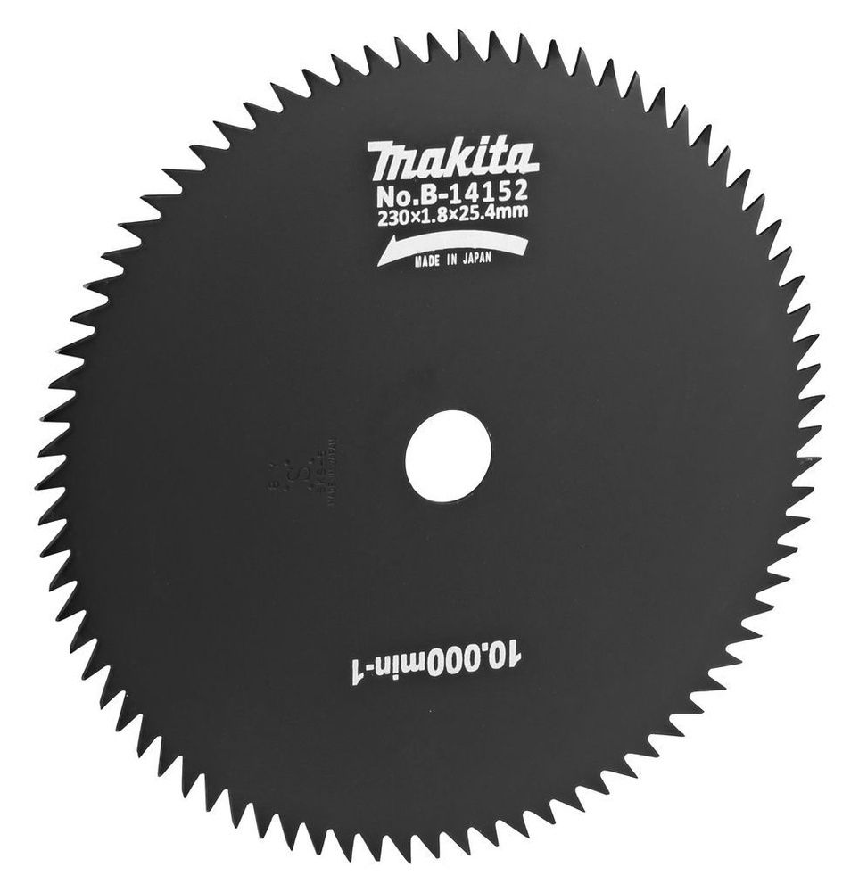 Косильный нож для густой поросли 230х25.4, 80T Makita B-14152 Косильный нож для густой поросли 230х25.4, 80T Makita B-14152