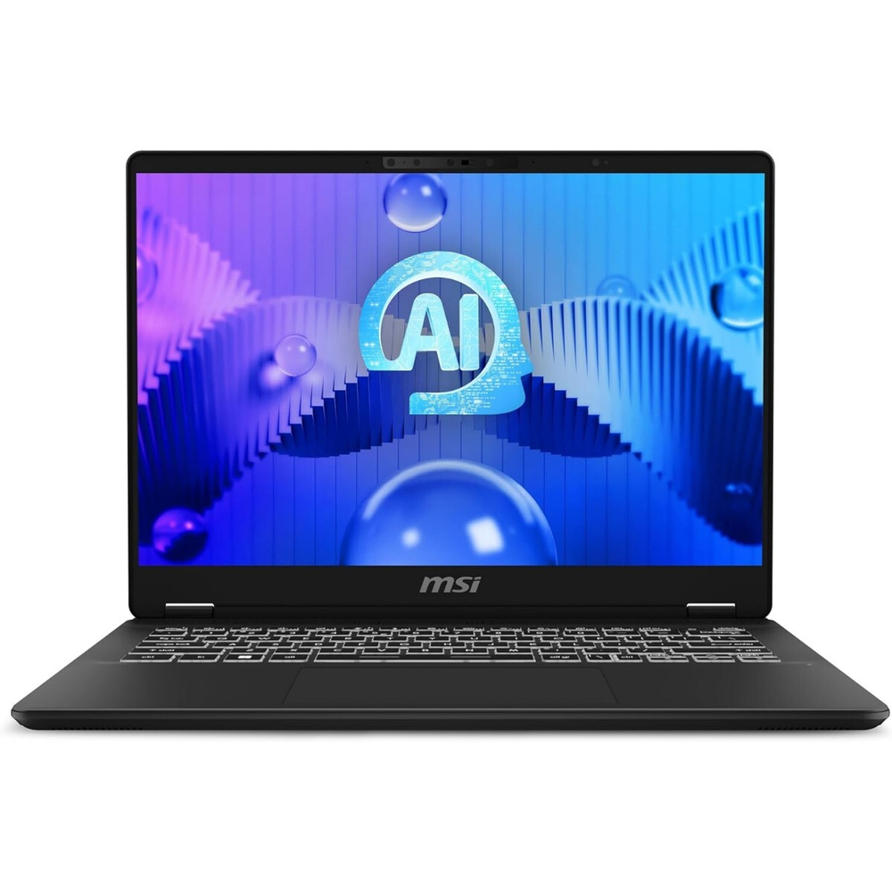 Ноутбук MSI Prestige 14 AI Evo Core Ultra 7 155H 14" 16:10 FHD+ (1920х1200) IPS, LPDDR5 16GB, 512Gb SSD, Intel® Arc Graphics, Win11 Pro, Stellar Gray