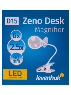 Лупа настольная Levenhuk Zeno Desk D15