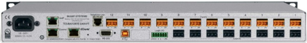 Аудиопроцессор BIAMP TesiraFORTE DAN VT