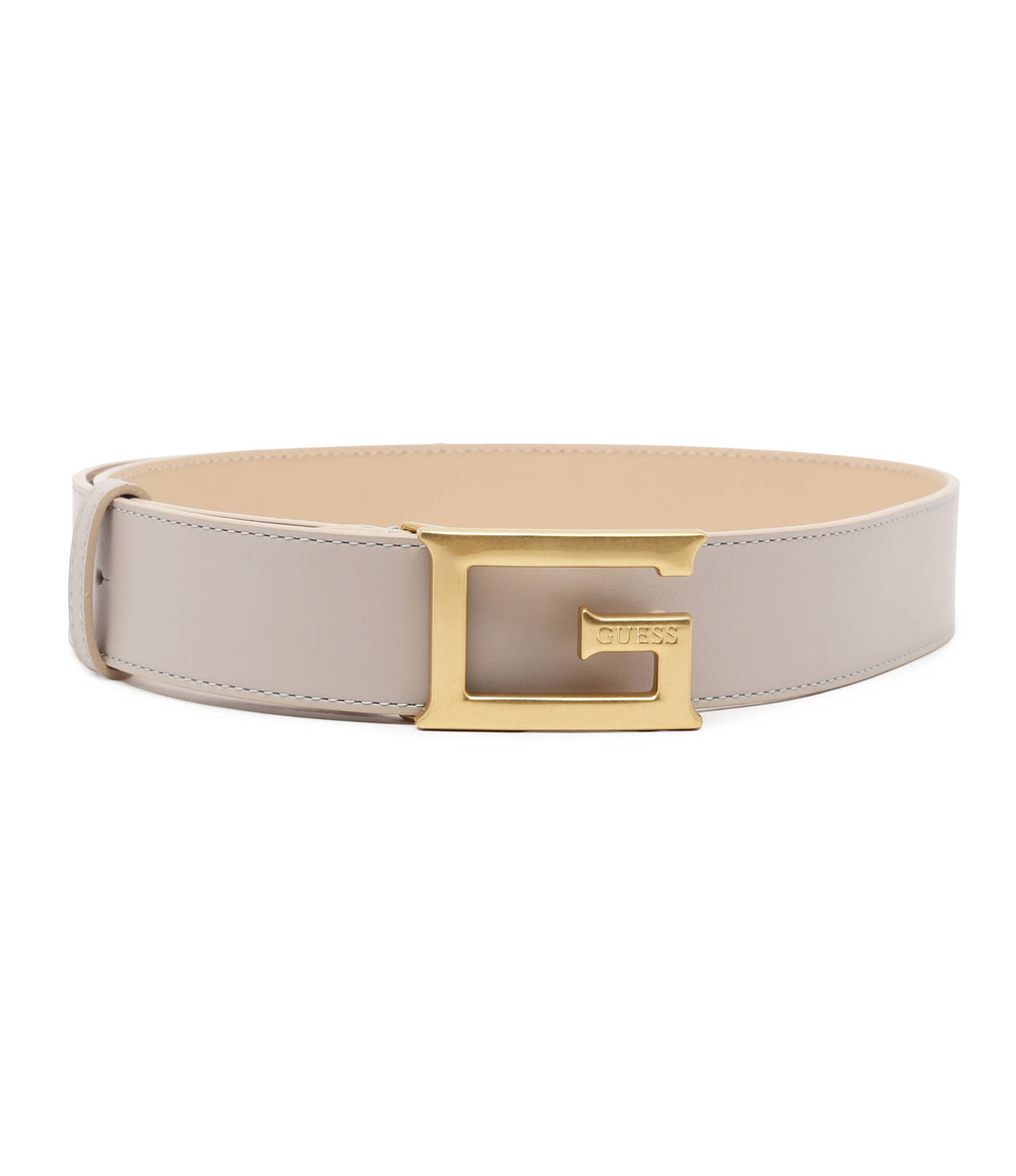 Кожаный ремень Guess - бежевый(BW9104 P4238)