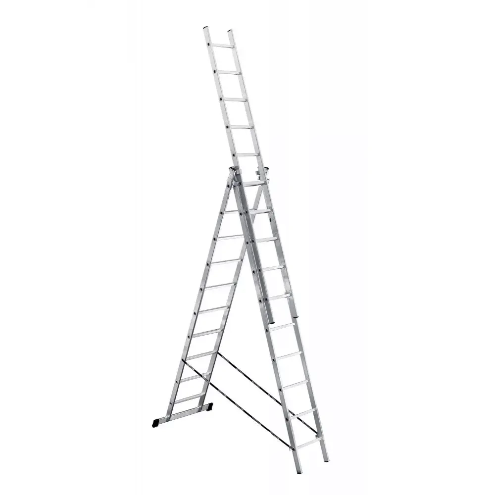 Лестница алюминиевая 3 секционная 3*10  UFUK PRO 411310
