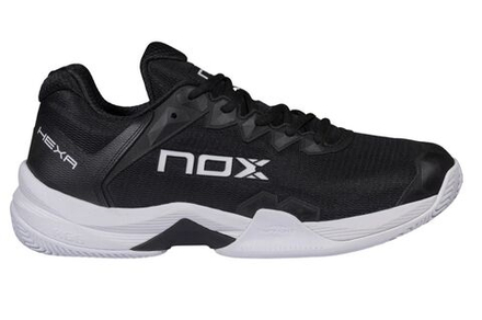 Мужские кроссовки для падела NOX ML10 Hexa - black/white